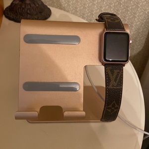 Apple Watch with Louis Vuitton band